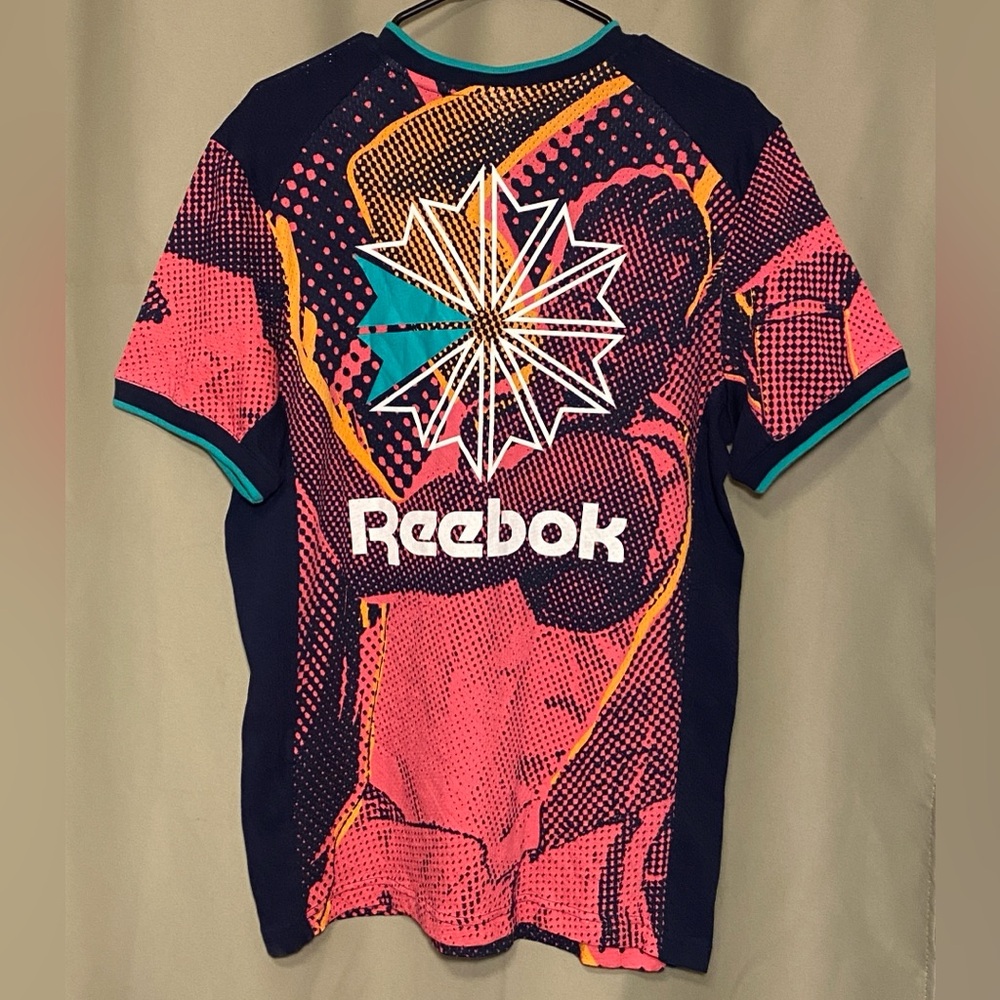 Reebok Classic Lemar & Dauley Meah AOP  TE Jersey Shirt Multicolor Men Large NWT